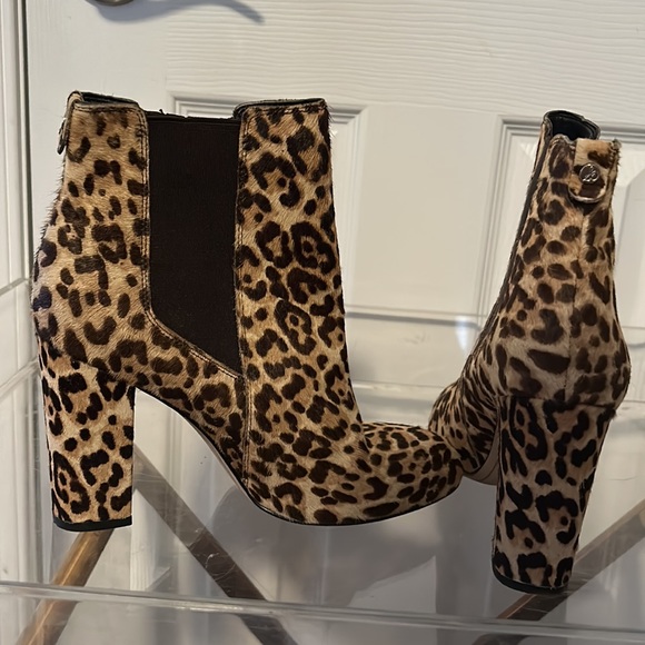 Sam Edelman leopard booties - Picture 4 of 5